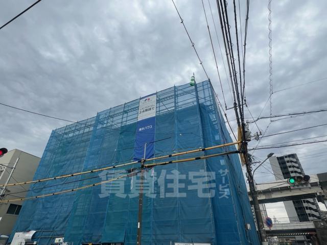 ＪＲ山陽本線 新白島駅 徒歩4分 4階建 築1年の外観写真