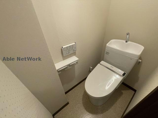ヴィラエクセルA棟のトイレ写真