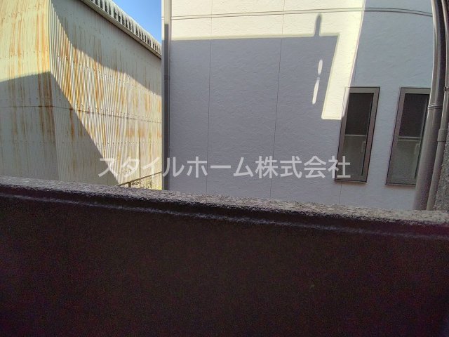 眺望　バルコニーからの展望です。