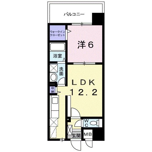レイ・クレストの間取り写真