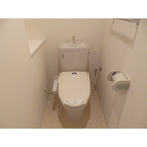 東急東横線 日吉駅 徒歩7分 3階建 築19年のトイレ写真