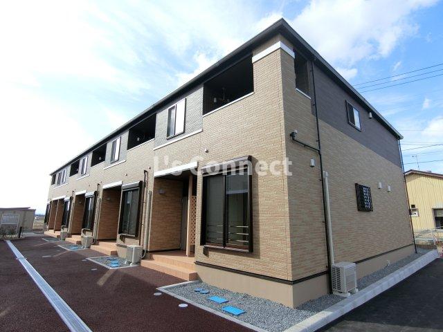 建物外観　２０２２年築のアパートです。