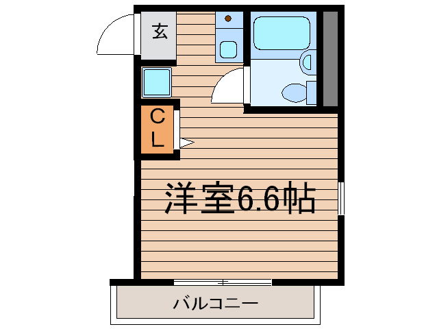 グリーンフラッツ成城の間取り写真