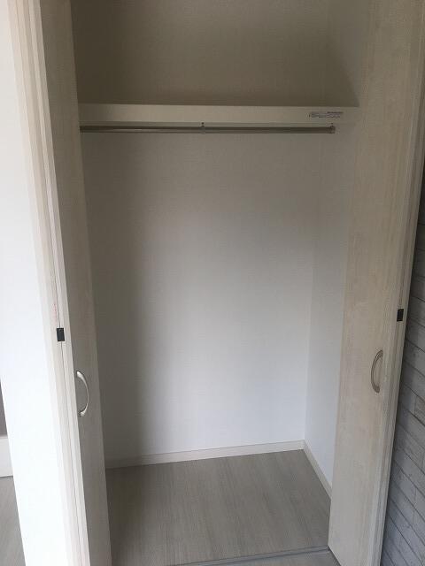 収納　たっぷりとした収納スペースです