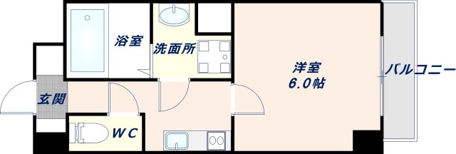 U-ro玉造IIの間取り写真