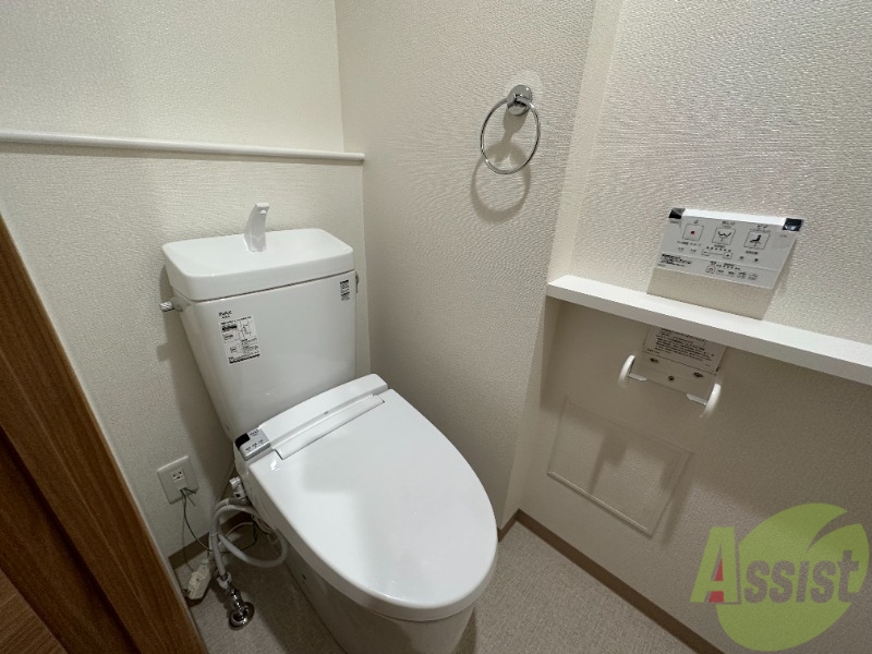 トイレ　トイレはウォシュレット機能付き。シャワートイレは日本の宝。