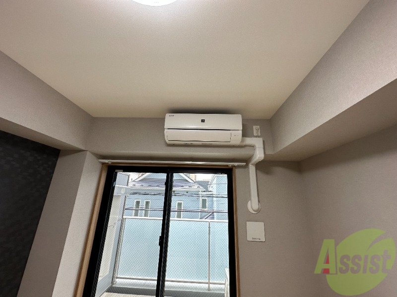 その他設備　エアコンが設置済みです。入居後すぐに使用できます。