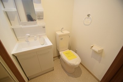 小田急小田原線 東海大学前駅 徒歩18分 3階建 築10年のトイレ写真