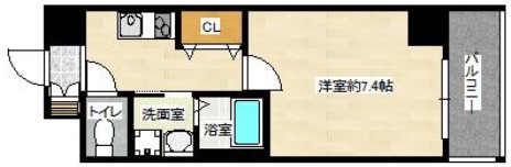 グラカン京都駅前 悠の間取り写真