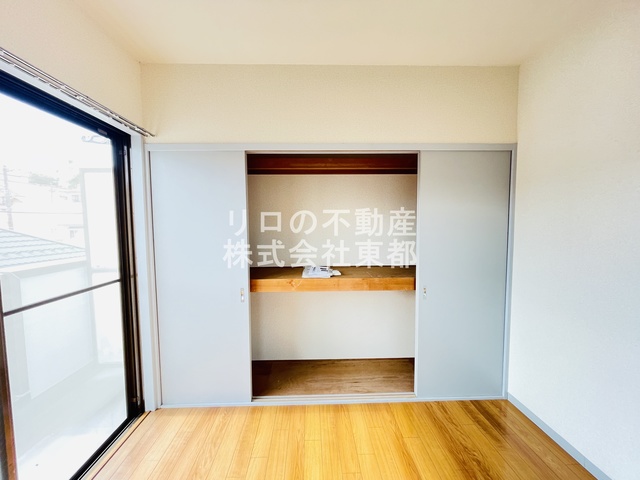収納　奥行のある収納付です！増えがちな荷物をもスッキリ収納できます