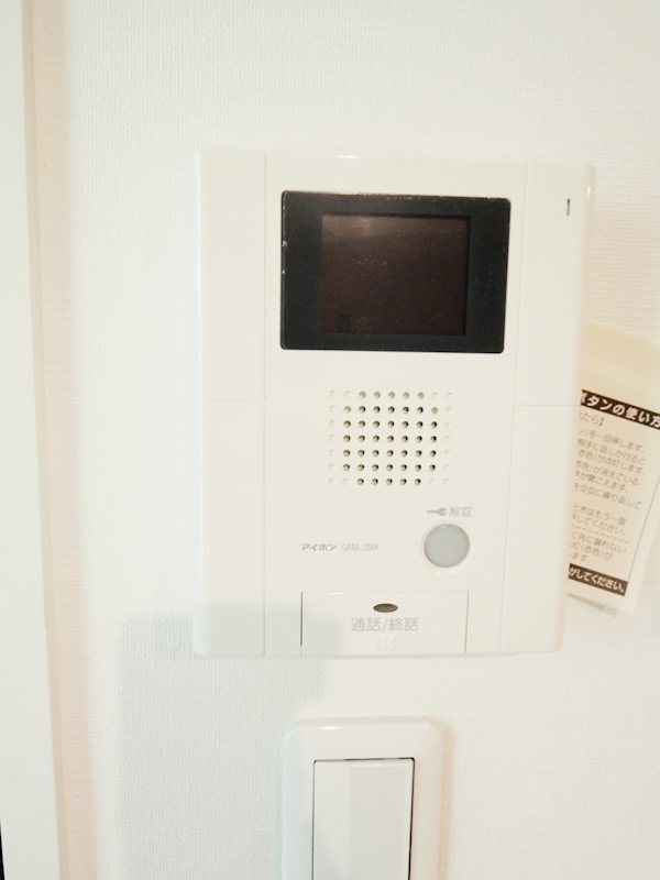 セキュリティ　モニター付インターホン