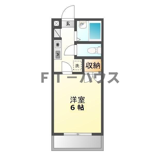 メイプルIの間取り写真