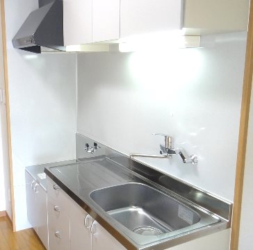 キッチン　ガスコンロ設置可