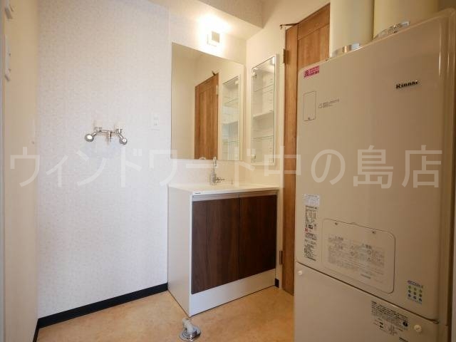 洗面設備　詳細は、ウィンドワード中の島までご相談下さい。