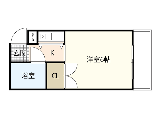 キューブ井口台の間取り