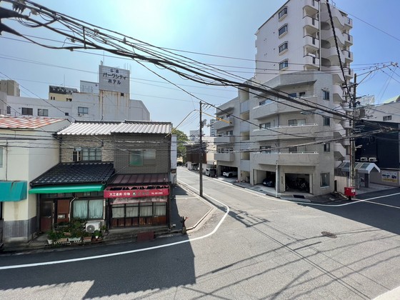 【広島市南区金屋町のマンションの眺望】