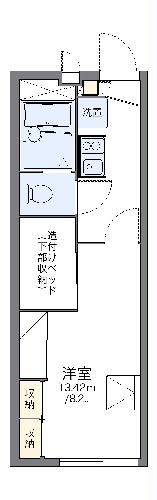 レオパレスときわ台の間取り