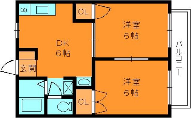 ドミールダイコーの間取り