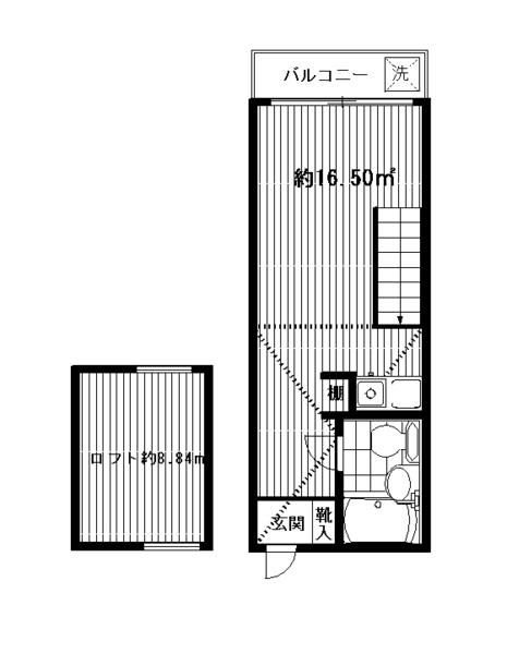 豊島区要町のマンションの間取り