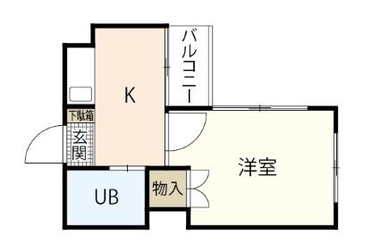 ウィング大竹の間取り