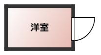 豊島区長崎のアパートの間取り