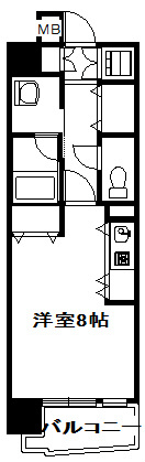 ソフィアグレース八千代の間取り