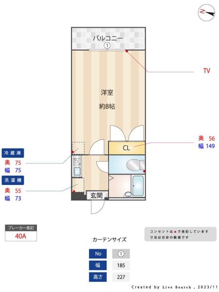 【周船寺南アパートの間取り】