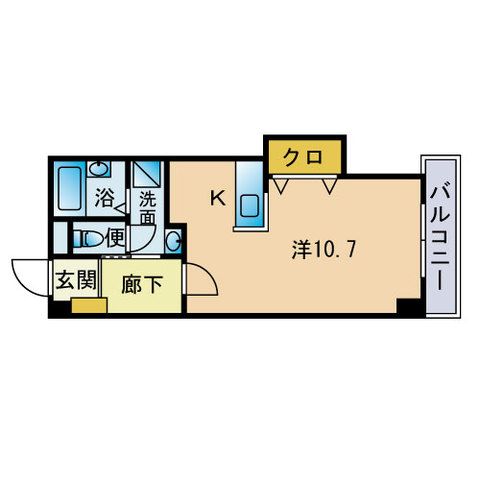 サンピア今宿の間取り