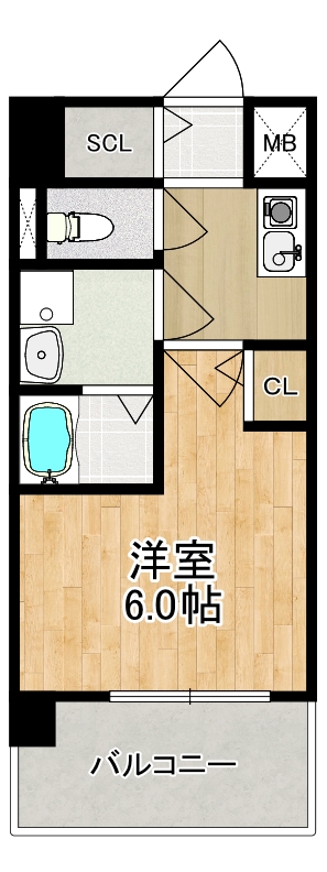 MODERN PALAZZO　東本町の間取り