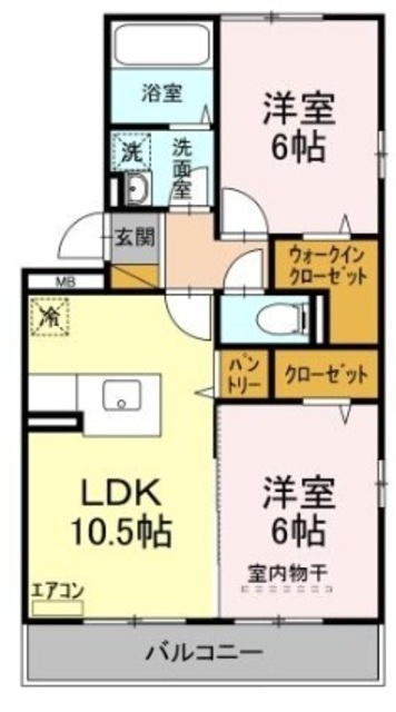 プロスペリティの間取り