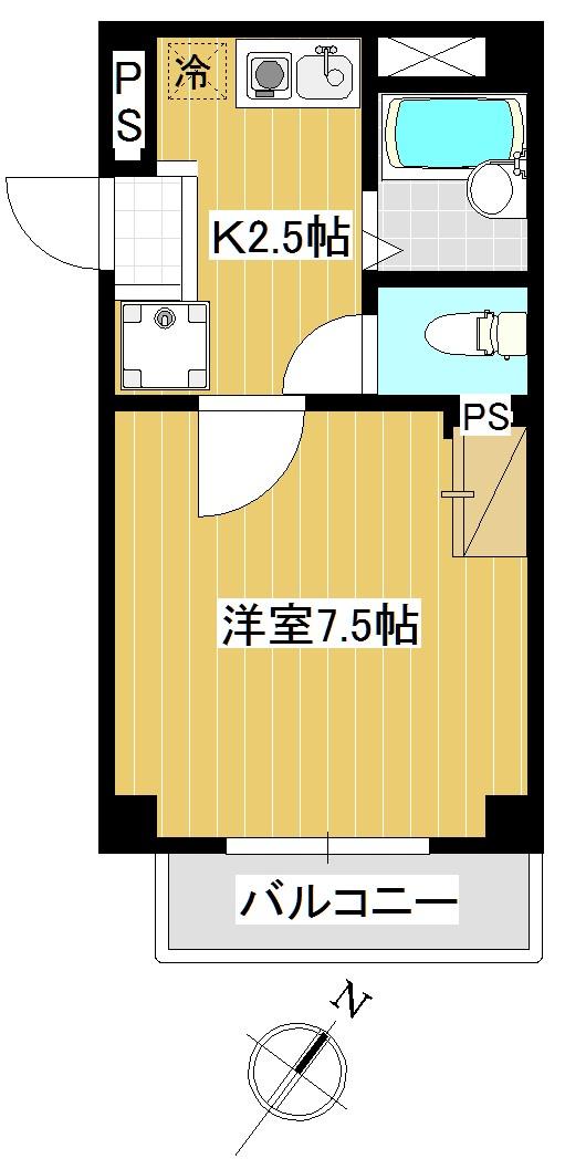 アネシス新大阪の間取り