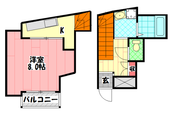 メゾンバニＮＯ３の間取り