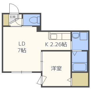 ｇｌｉｆｅ－１ｓｔの間取り