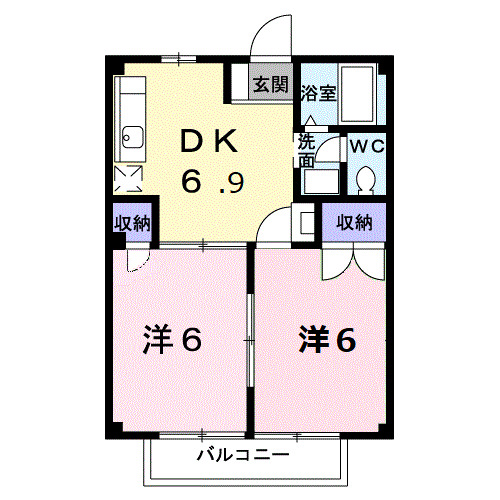 ルミエール萩の台の間取り