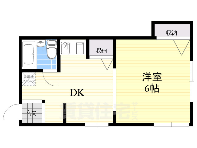 富士マンションの間取り