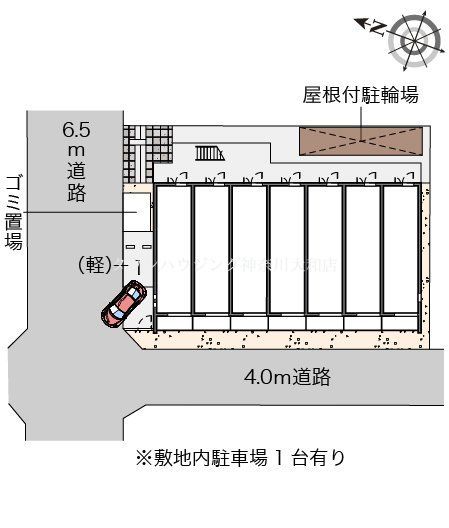 【クレイノビッグアローのバルコニー】