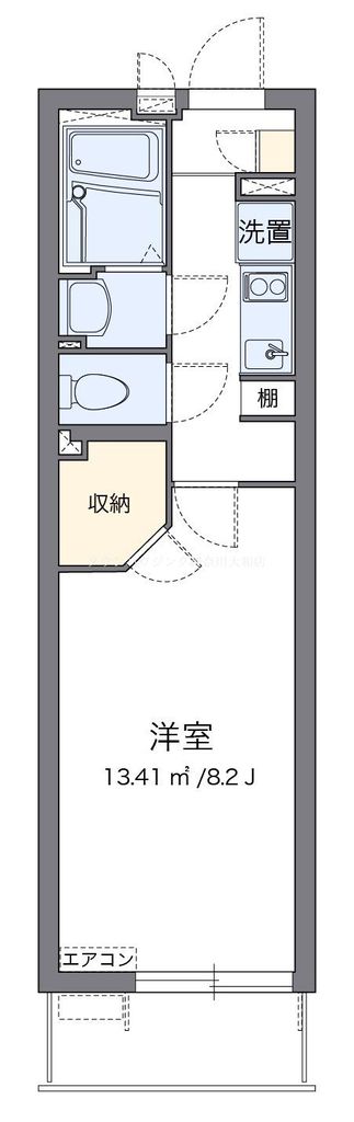 クレイノビッグアローの間取り