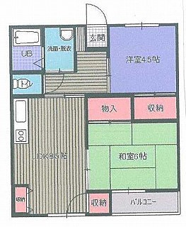 エルモア中島の間取り