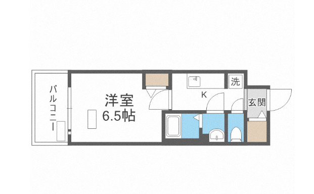 プレサンス桜ノ宮イーサリアルの間取り