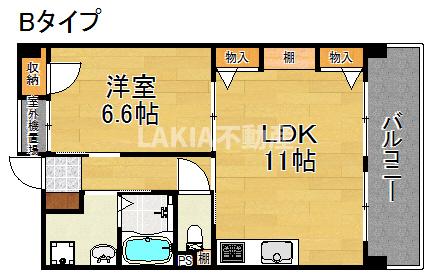 ピュアファースト花園の間取り