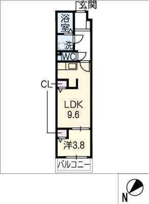 ビエント徳重の間取り