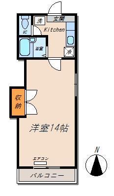 【コーポレーション泉町の間取り】