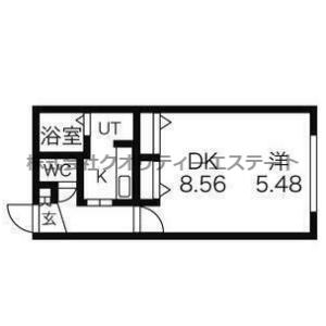 ゼスティ医大前の間取り