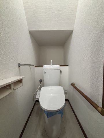 トイレ　ゆったりとした空間のトイレです♪