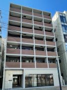 江東区豊洲のマンションの建物外観