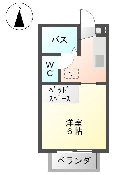 マルニヤコーポIIの間取り