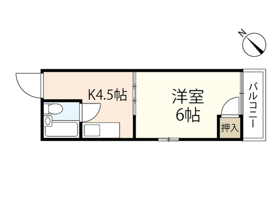 橋本ビルの間取り