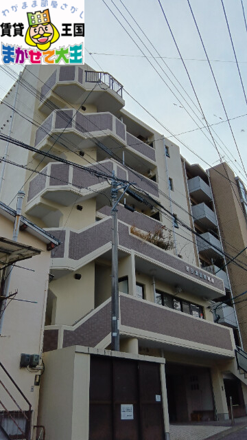 長崎市花丘町のマンションの建物外観