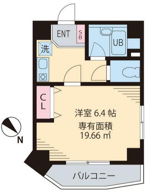 アーク小竹向原の間取り