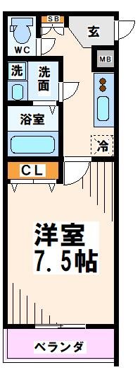 アイルイムーブル府中の間取り